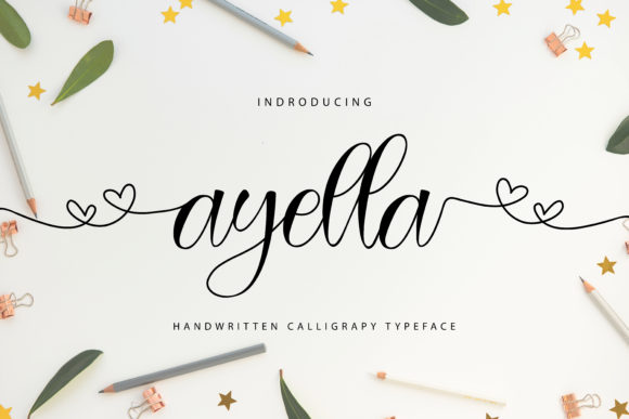 Ayella: A Handwritten Font for Warmth and Style