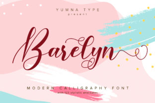 Barelyn: A Sweet Script Font