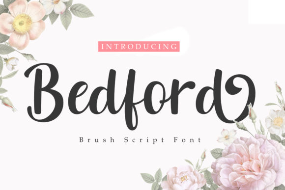 Bedford Font: Elegant Script for Editorial Design