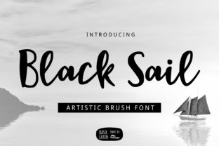 Black Sail Font for Business