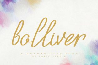 Bolliver: A Stylish Script Font