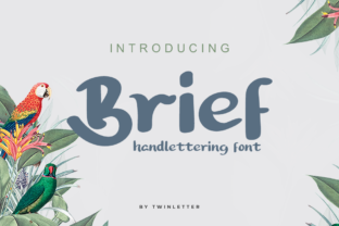 Brief: A Bold Handwritten Font