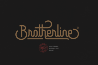 Brotherline Font: Bold and Beautiful