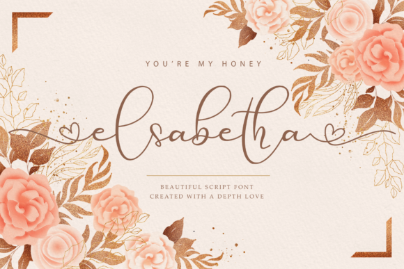 Elsabetha: A Flowing Font for Creative Campaigns