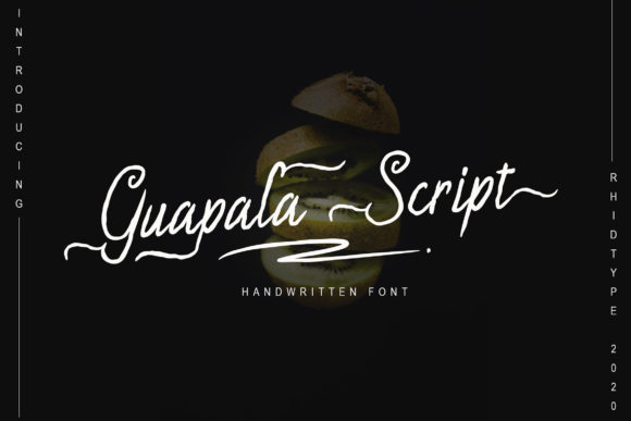 Gualapa: A Handwritten Font for Real Design Stories