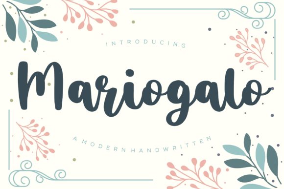 Mariogalo: A Playful Font for Polished Brands