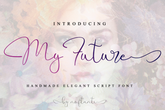 My Future: A Handwritten Font for Editorial Design