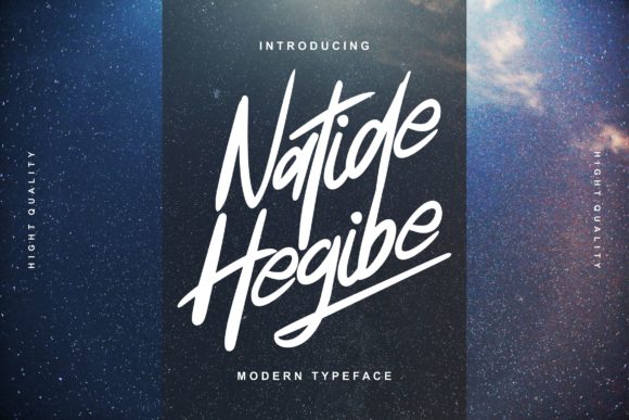 Natide Hegibe: A Font for Impactful Campaigns