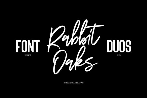 Rabbit Oaks Font: Handwritten Elegance
