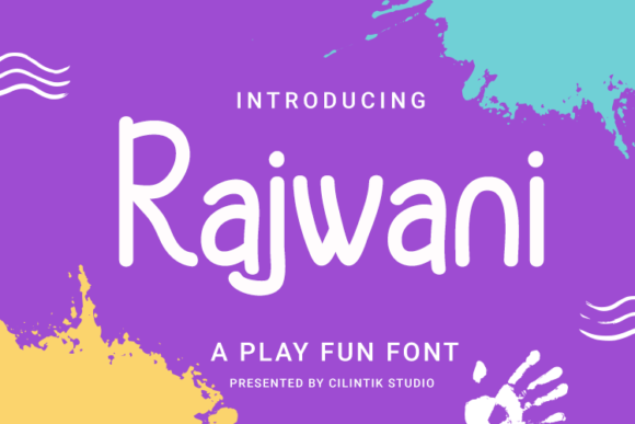 Rajwani: A Script Font for Real-World Design