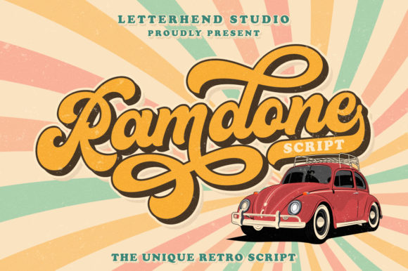 Ramdone: A Bold Script Font for Impactful Design