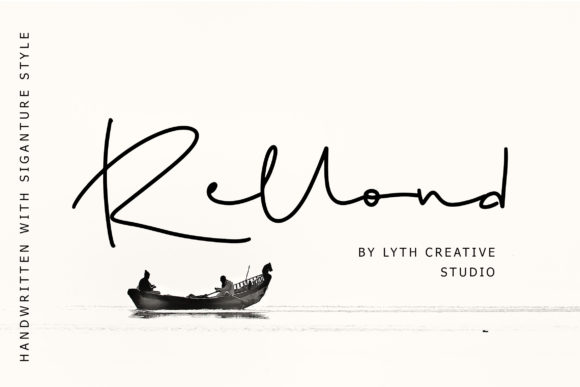 Rellond: A Handwritten Font for Creative Projects