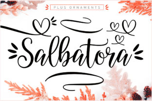 Salbatora: A Script Font for Creative Projects