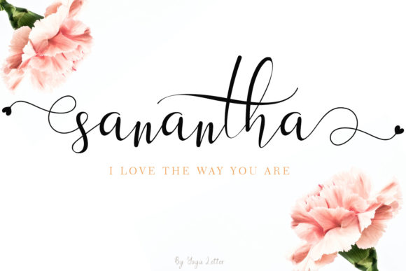 Sanantha: A Flowing Handwritten Font