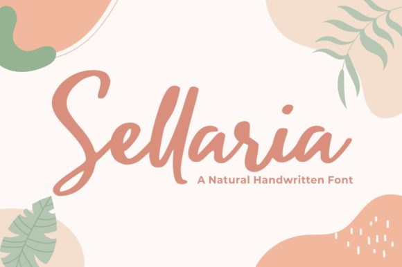 Sellaria: A Flowing Font for Creative Campaigns