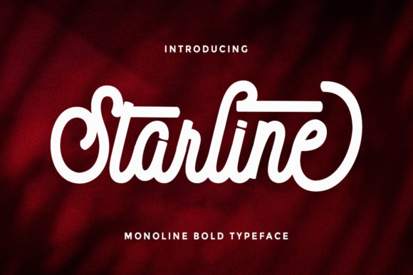Starline: A Handwritten Font for Creative Publishing