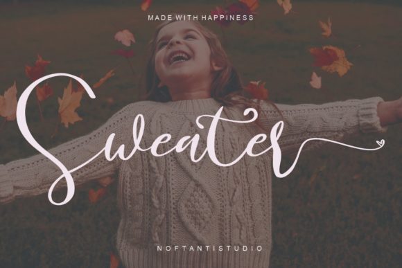 Sweater: A Beautiful Script Font